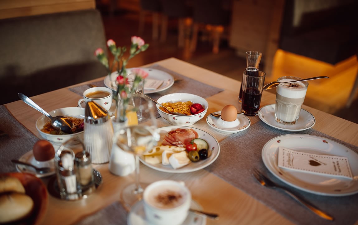 Frühstück vom Buffet