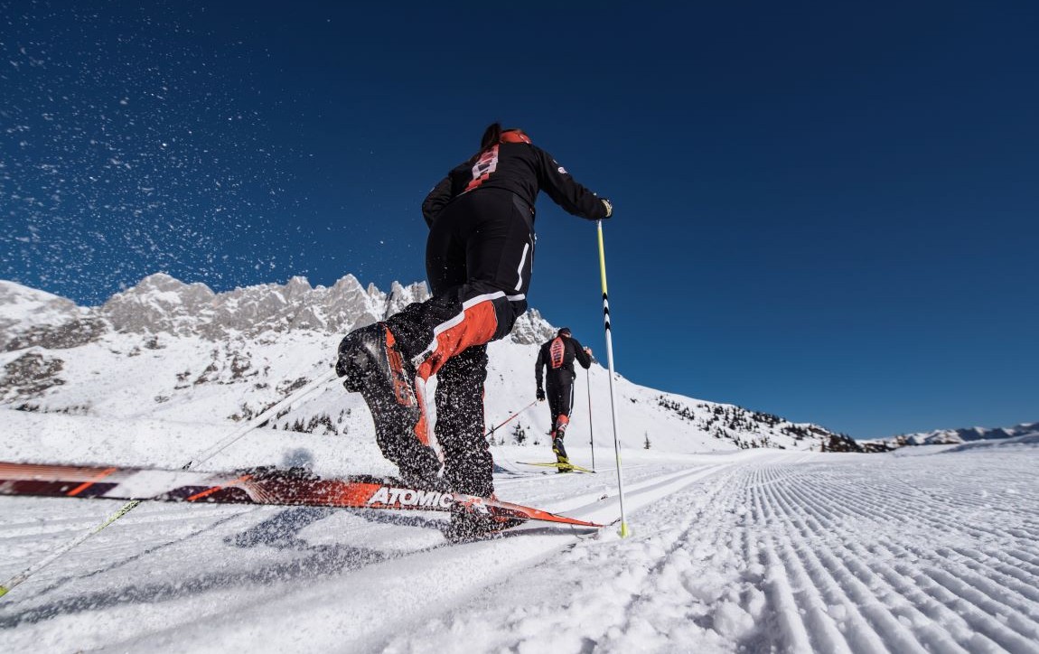 Langlaufen im Winterurlaub © Hochkönig Tourismus GmbH
