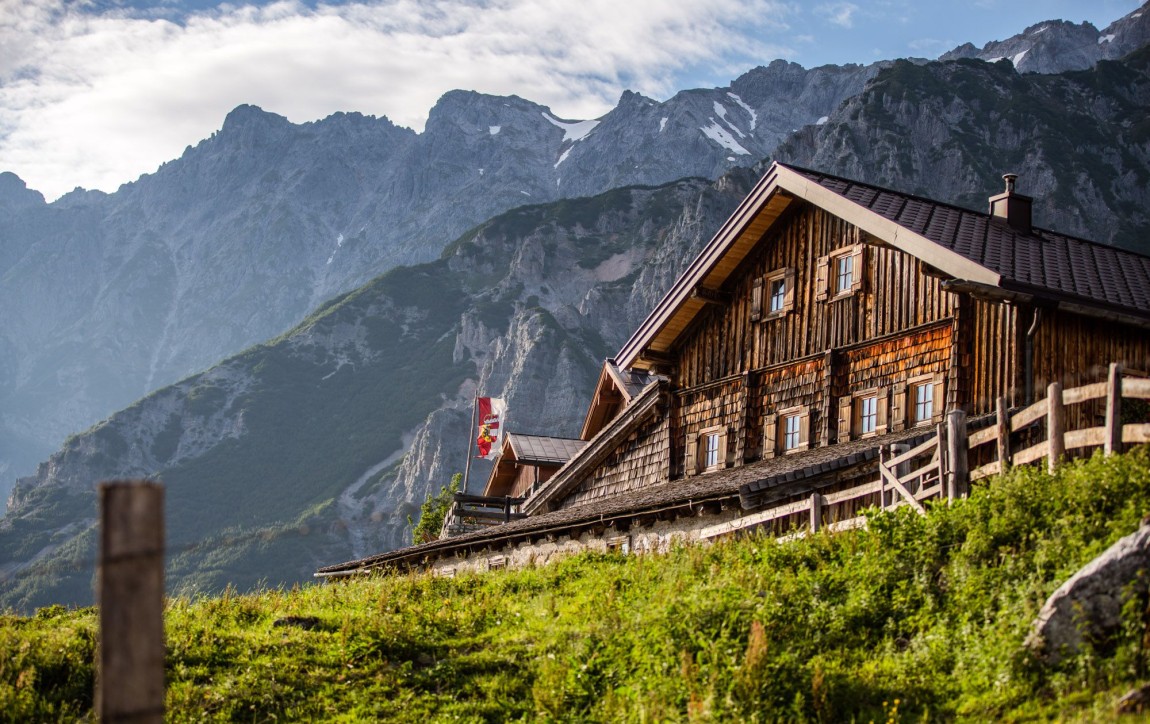Hütten und Berggasthöfe als Wanderziel im Urlaub © Hochkönig Tourismus GmbH
